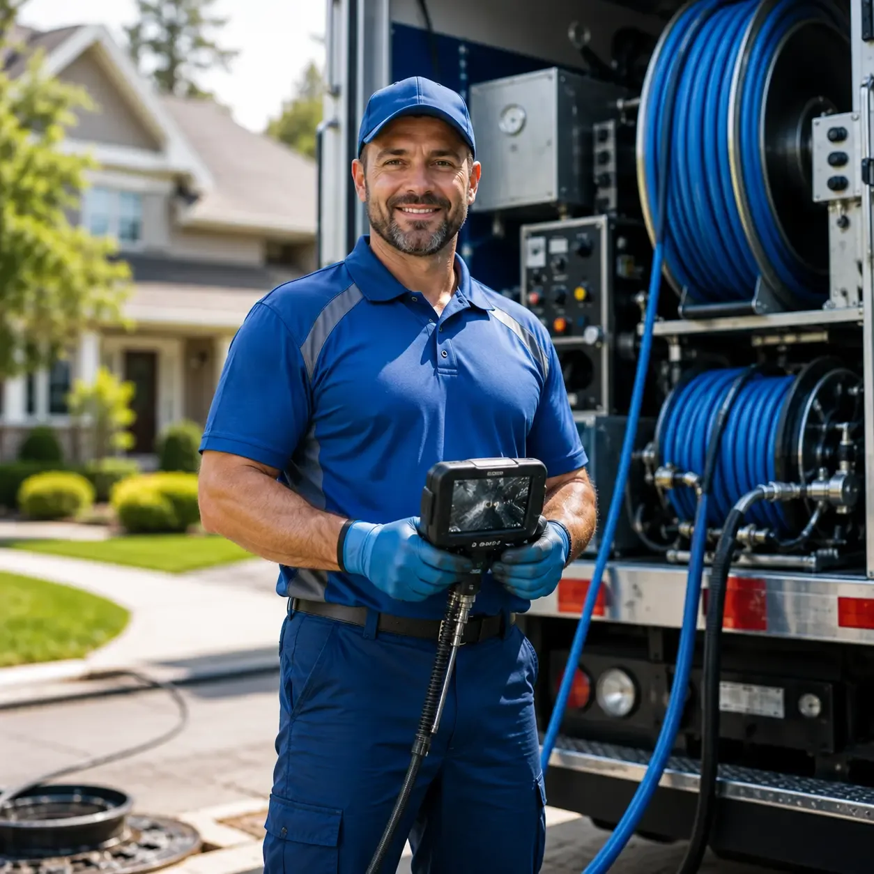 Local outdoor drain cleaning specialists in East Hardwick, VT
